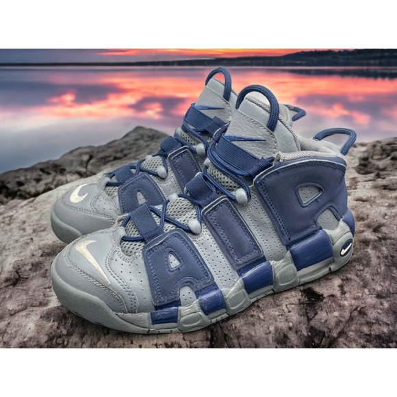 Nike Kids Sneakers in Gray and Blue - Picture 13 of 15